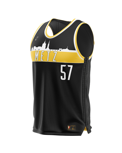Maillot Basket RC Metz Noir - Akka Sports