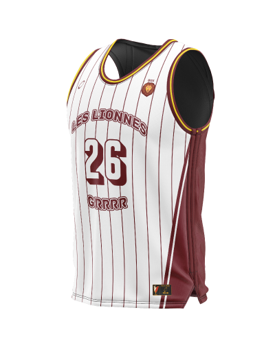 Maillot UBB Féminin Rayé Rugby - Akka Sports
