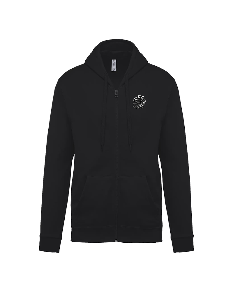 Sweat à capuche Full Zip Unisexe GPS - Akka Sports