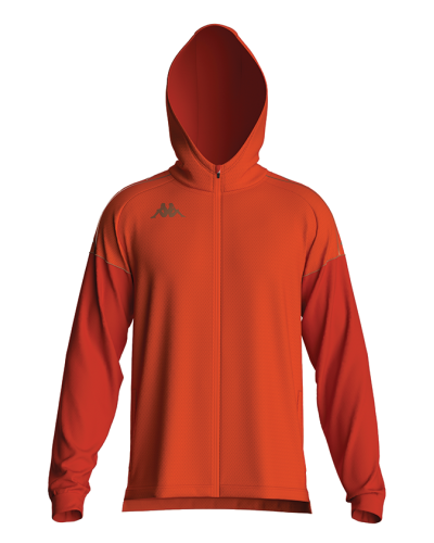 Hoodie Zip Training Mevolo orange - Kappa