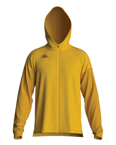 Hoodie Zip Training Mevolo jaune - Kappa