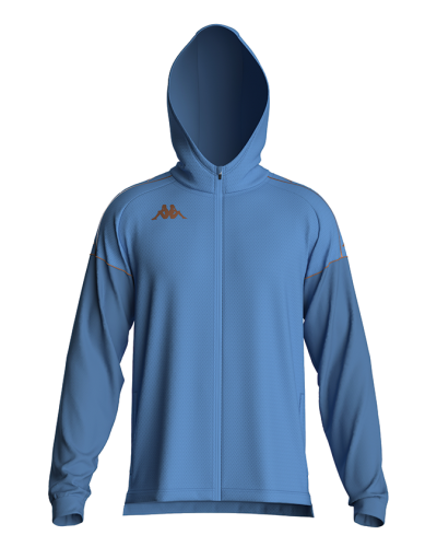 Hoodie Zip Training Mevolo ciel - Kappa