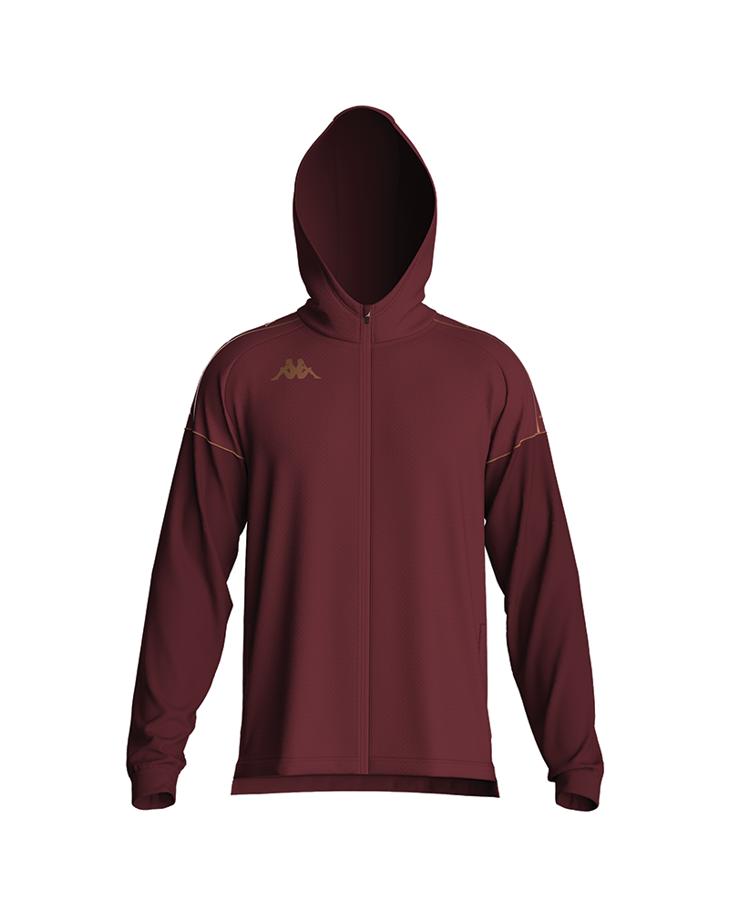 Hoodie Zip Training Mevolo bordeaux - Kappa