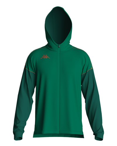 Hoodie Zip Training Mevolo vert - Kappa
