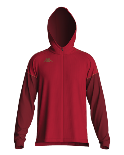 Hoodie Zip Training Mevolo rouge - Kappa