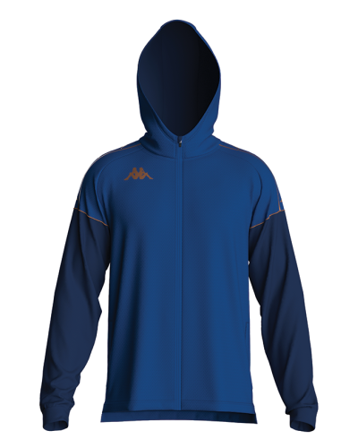 Hoodie Zip Training Mevolo bleu - Kappa
