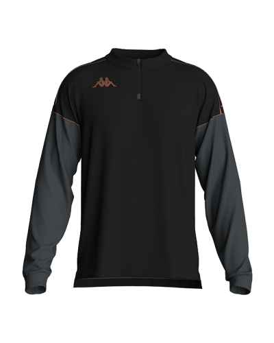 Sweat Quaterzip Massolo noir - Kappa