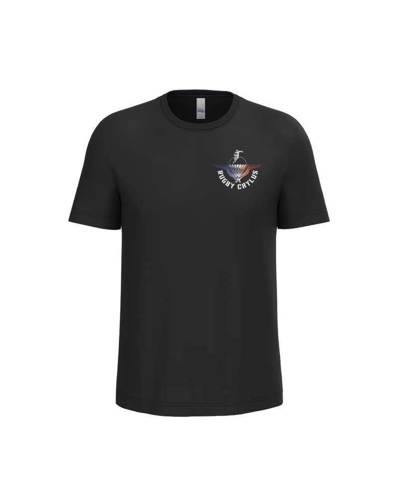 CSA Rugby Caylus - Teeshirt Homme Noir - Akka Sports