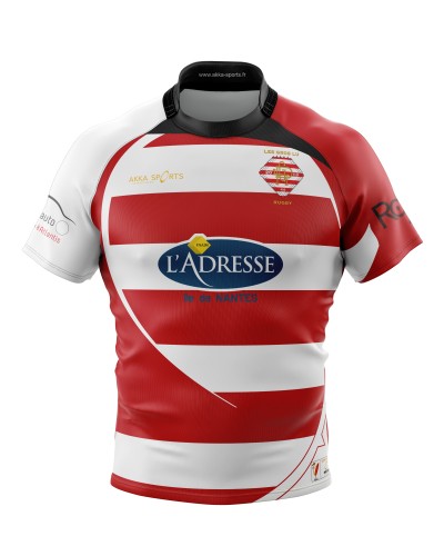 Maillot rugby sublimé Elite FFSE Les Gros Lu - Akka sports